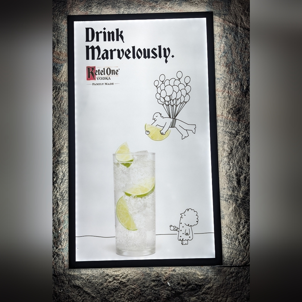 Ketel One LED sign